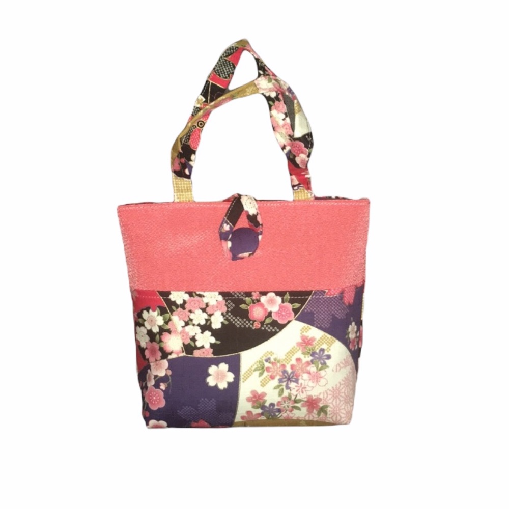 Japanese Kimono Mini Tote (BRAND NEW) - Picture 2 of 9